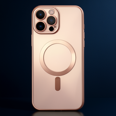 Apple İphone 14 Pro Kılıf Kross Magneticsafe Kapak - Rose