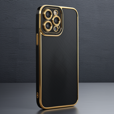Apple İphone 14 Pro Kılıf Liva Lens Silikon - Siyah