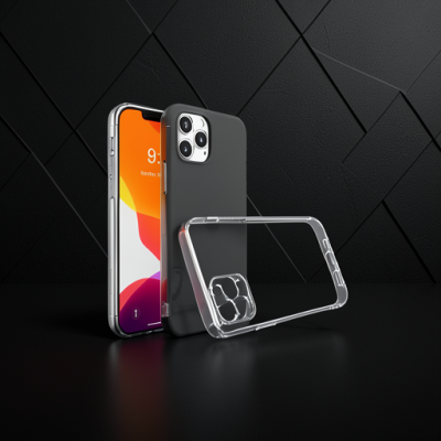 Apple İphone 14 Pro Kılıf Lüx Şeffaf Silikon