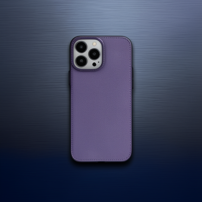 Apple İphone 14 Pro Kılıf Modos Metal Kapak - Derin Mor