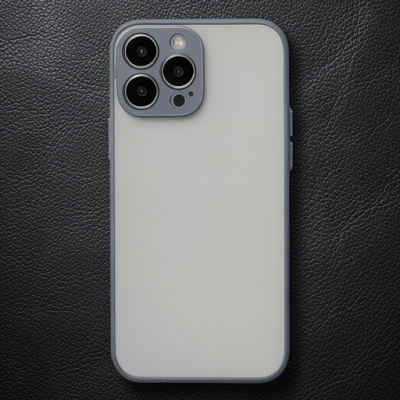 Apple İphone 14 Pro Kılıf Montreal Silikon Kapak - Gri