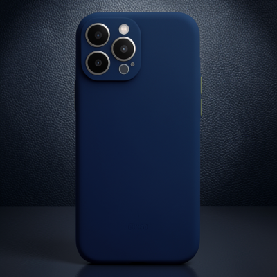 Apple İphone 14 Pro Kılıf Montreal Silikon Kapak - Lacivert