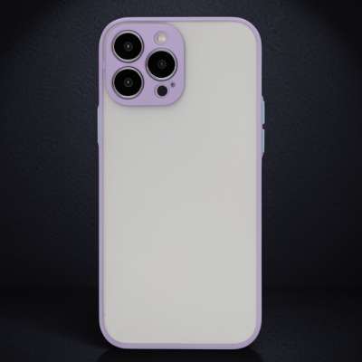 Apple İphone 14 Pro Kılıf Montreal Silikon Kapak - Mor