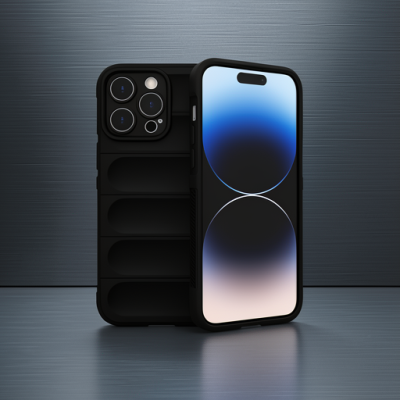 Apple İphone 14 Pro Kılıf Optimum Silikon - Siyah