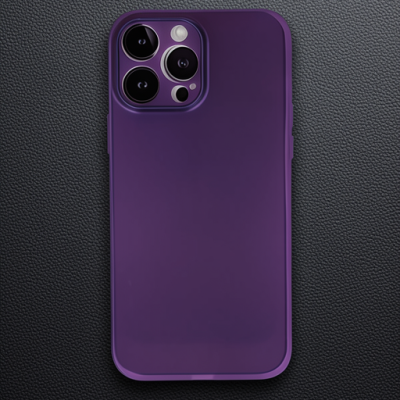 Apple İphone 14 Pro Kılıf Pp Ultra İnce Kapak - Mor