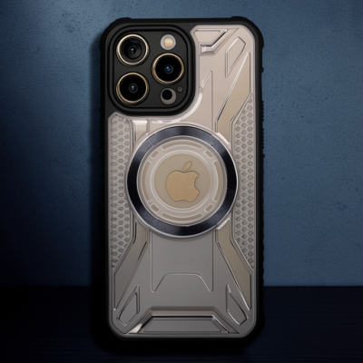 Apple İphone 14 Pro Kılıf Prag Magneticsafe Kapak - Siyah