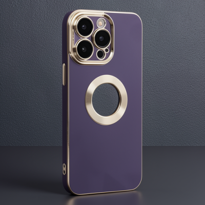 Apple İphone 14 Pro Kılıf Store Silikon - Derin Mor