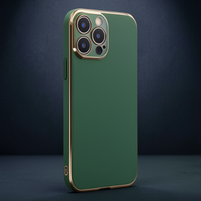 Apple İphone 14 Pro Kılıf Volet Silikon - Açık Yeşil
