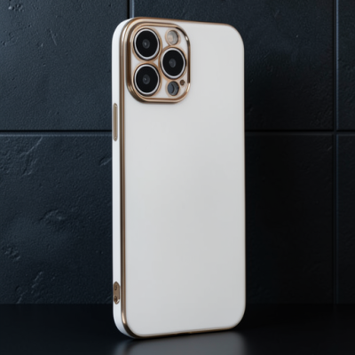 Apple İphone 14 Pro Kılıf Volet Silikon - Beyaz