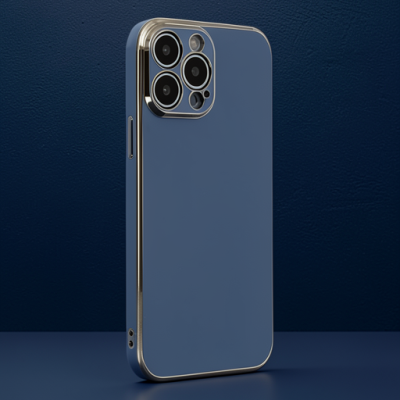 Apple İphone 14 Pro Kılıf Volet Silikon - Mavi