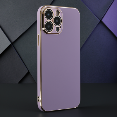 Apple İphone 14 Pro Kılıf Volet Silikon - Mor