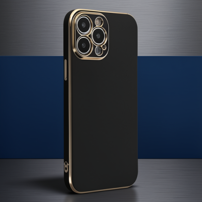 Apple İphone 14 Pro Kılıf Volet Silikon - Siyah