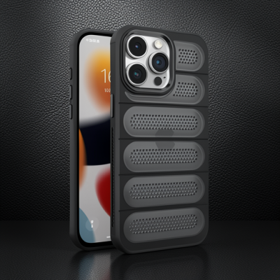 Apple İphone 14 Pro Max Kılıf Airmax Silikon Kapak - Siyah