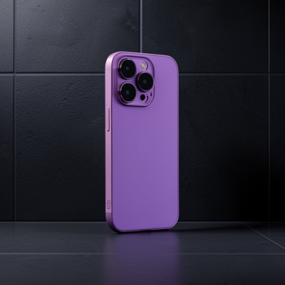 Apple İphone 14 Pro Max Kılıf Armada Lensli Kapak - Mor