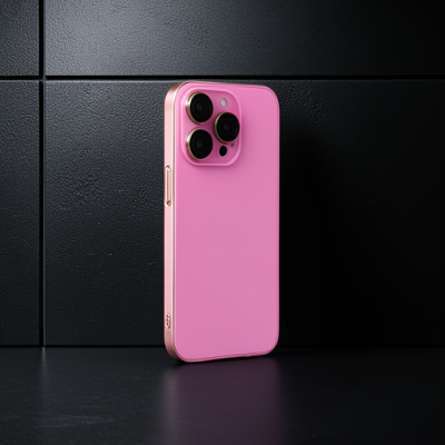 Apple İphone 14 Pro Max Kılıf Armada Lensli Kapak - Pembe
