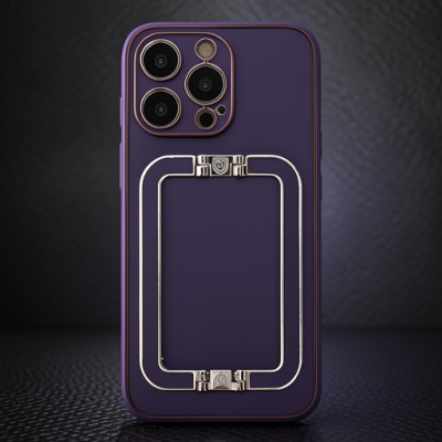 Apple İphone 14 Pro Max Kılıf Coco Elit Kapak - Derin Mor