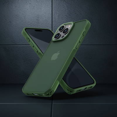 Apple İphone 14 Pro Max Kılıf Elegant Kapak - Yeşil