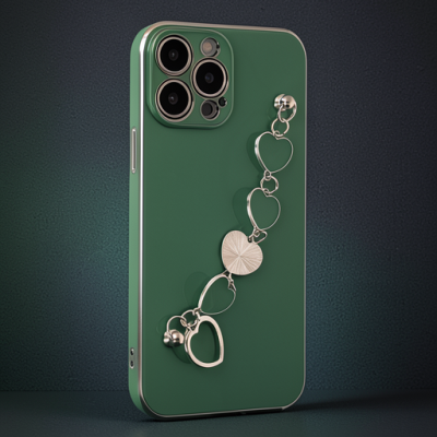 Apple İphone 14 Pro Max Kılıf Esila Silikon - Su Yeşili