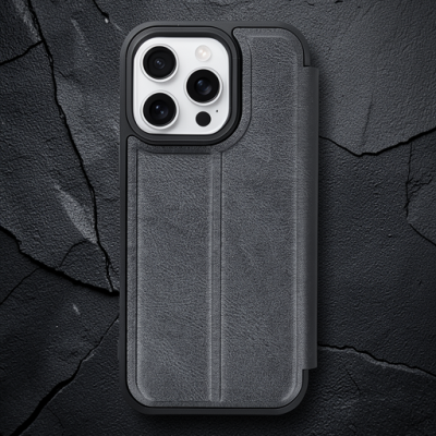 Apple İphone 14 Pro Max Kılıf Flip Cover - Siyah