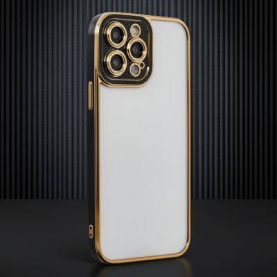 Apple İphone 14 Pro Max Kılıf Liva Lens Silikon - Siyah