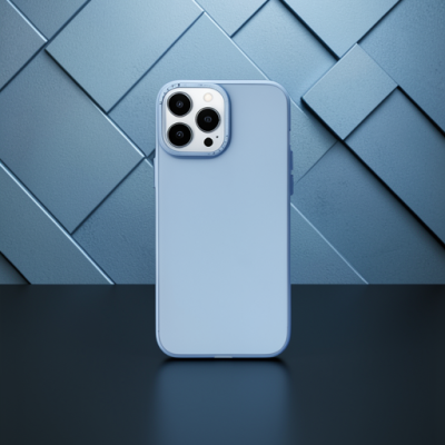 Apple İphone 14 Pro Max Kılıf Modos Metal Kapak - Mavi