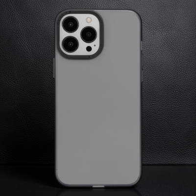 Apple İphone 14 Pro Max Kılıf Modos Metal Kapak - Siyah