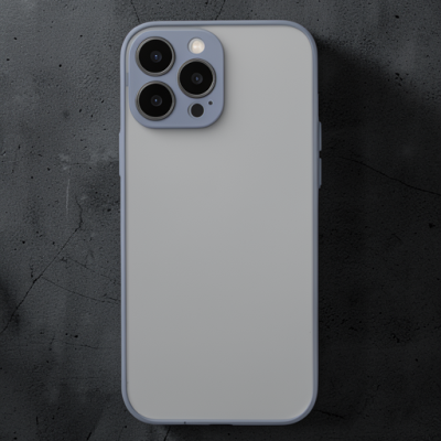 Apple İphone 14 Pro Max Kılıf Montreal Silikon Kapak - Gri