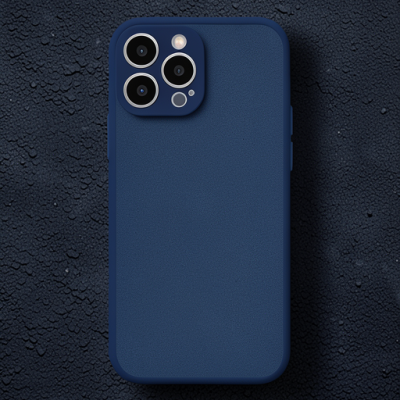Apple İphone 14 Pro Max Kılıf Montreal Silikon Kapak - Lacivert
