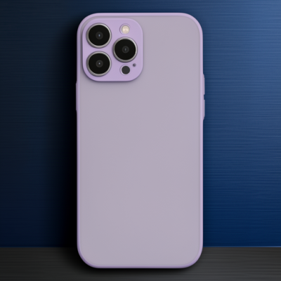 Apple İphone 14 Pro Max Kılıf Montreal Silikon Kapak - Mor