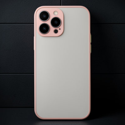 Apple İphone 14 Pro Max Kılıf Montreal Silikon Kapak - Pembe