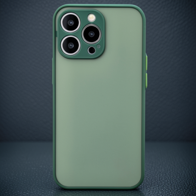 Apple İphone 14 Pro Max Kılıf Montreal Silikon Kapak - Yeşil