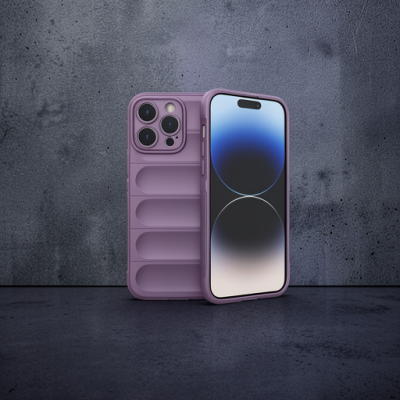 Apple İphone 14 Pro Max Kılıf Optimum Silikon - Mor