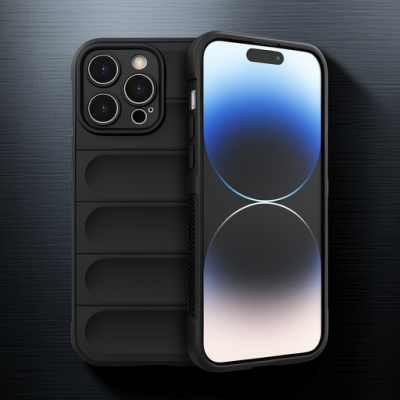 Apple İphone 14 Pro Max Kılıf Optimum Silikon - Siyah