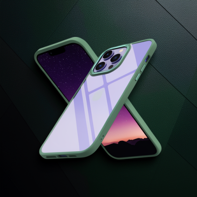 Apple İphone 14 Pro Max Kılıf Power Silikon - Koyu Yeşil