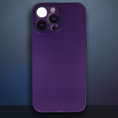 Apple İphone 14 Pro Max Kılıf Pp Ultra İnce Kapak - Mor