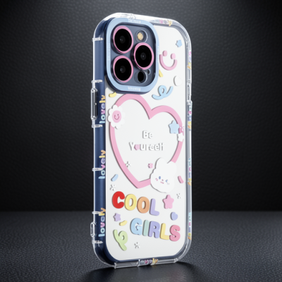 Apple İphone 14 Pro Max Kılıf Reflexion Desenli Kapak - Desen 1