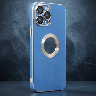 Apple İphone 14 Pro Max Kılıf Store Silikon - Mavi