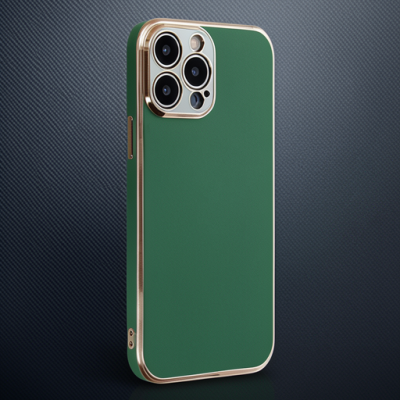 Apple İphone 14 Pro Max Kılıf Volet Silikon - Açık Yeşil