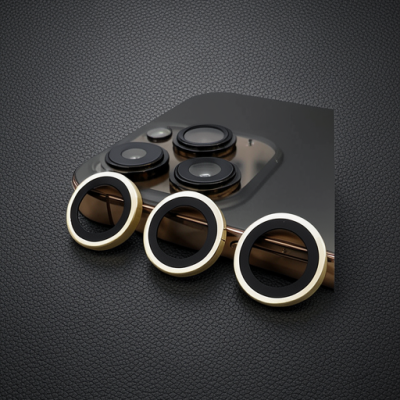 Apple İphone 14 Pro Raze Metal Kamera Lens - Gold