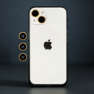 Apple İphone 14 Shine Kamera Lens - Gold