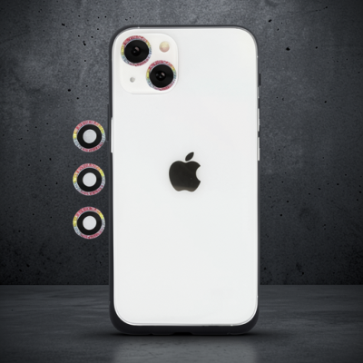 Apple İphone 14 Shine Kamera Lens - Rainbow
