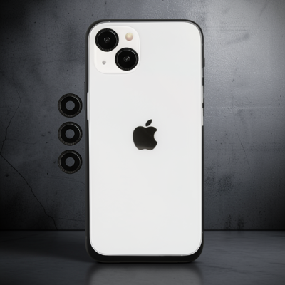 Apple İphone 14 Shine Kamera Lens - Siyah