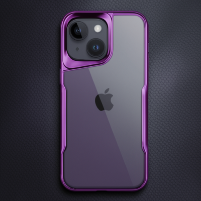 Apple İphone 15 Kılıf Boyi Silikon Kapak - Derin Mor