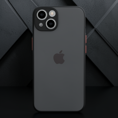 Apple İphone 15 Kılıf Montreal Silikon Kapak - Siyah