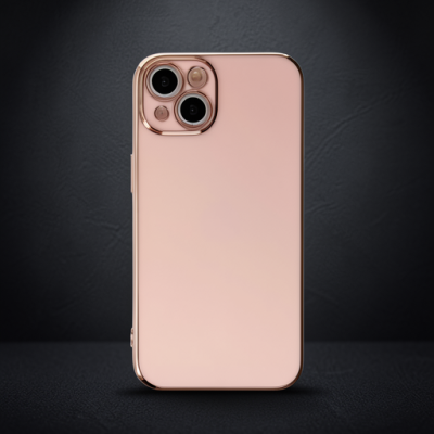 Apple İphone 15 Kılıf Volet Silikon - Pembe