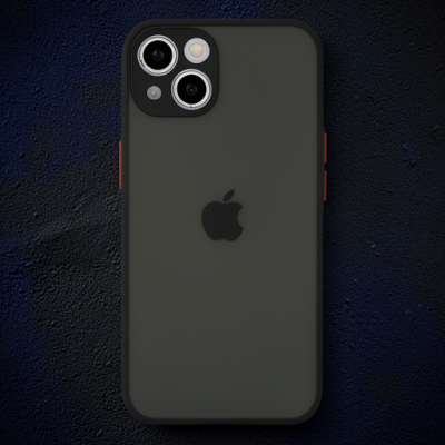 Apple İphone 15 Plus Kılıf Montreal Silikon Kapak - Siyah