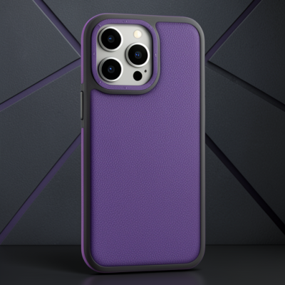 Apple İphone 15 Pro Harvel Kapak - Derin Mor