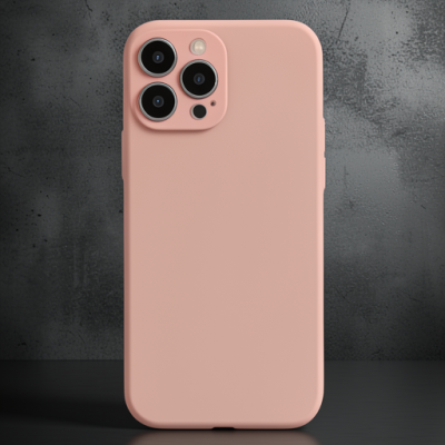 Apple İphone 15 Pro Kılıf Montreal Silikon Kapak - Pembe