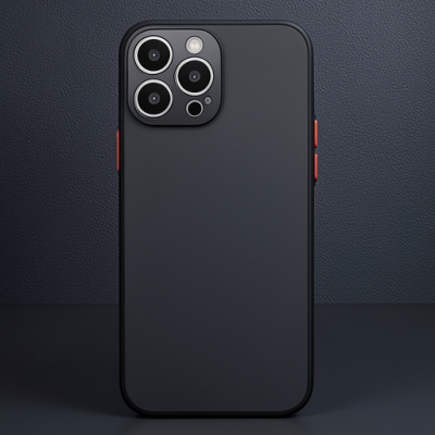 Apple İphone 15 Pro Kılıf Montreal Silikon Kapak - Siyah