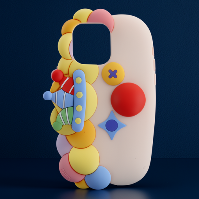 Apple İphone 15 Pro Kılıf Poky Karakter Silikon Kapak - Desen 7